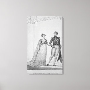 De prinses Charlotte van Wales en Prince Canvas Afdruk