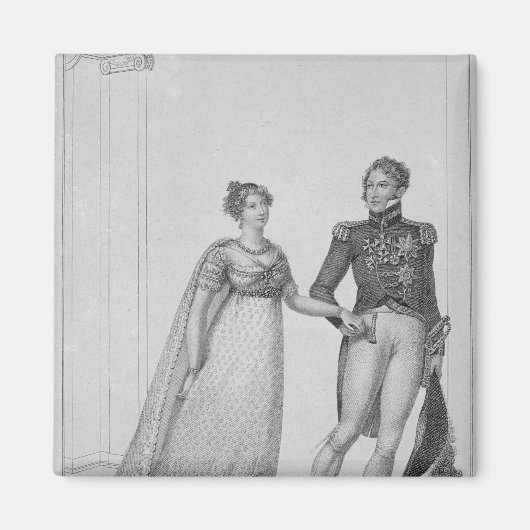 De prinses Charlotte van Wales en Prince Magneet (Voorkant)