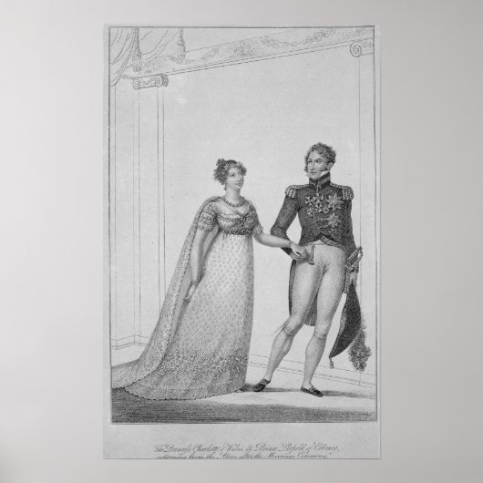 De prinses Charlotte van Wales en Prince Poster (Voorkant)