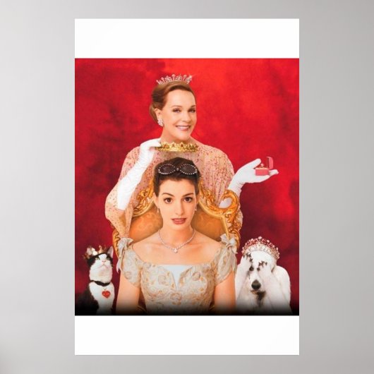 De Prinses dagboeken Poster (Voorkant)