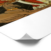 De prinses deelt haar diner met de kikker, van poster (Hoek)