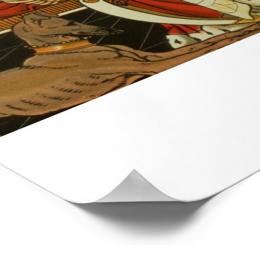 De prinses deelt haar diner met de kikker, van poster (Hoek)