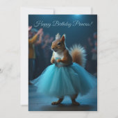 De Prinses Eekhoorn Feestdagenkaart (Voorkant)