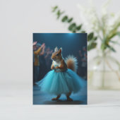 De Prinses Eekhoorn Feestdagenkaart (Staand voorkant)