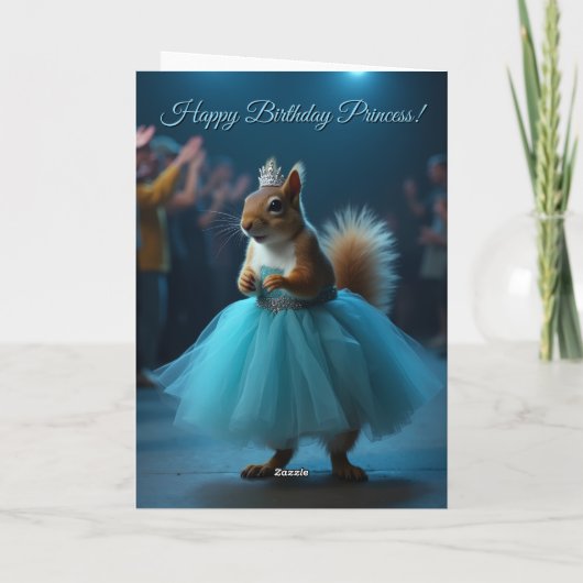 De Prinses Eekhoorn Kaart (Achterkant)