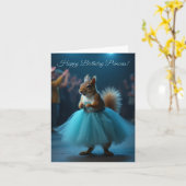 De Prinses Eekhoorn Kaart (Gele Bloem)