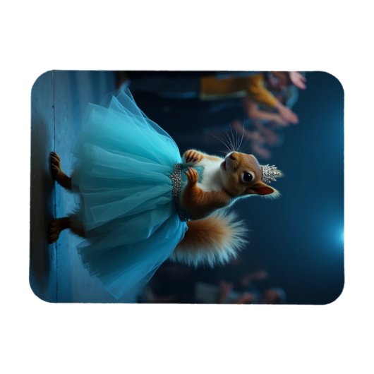 De Prinses Eekhoorn Magneet (Horizontaal)