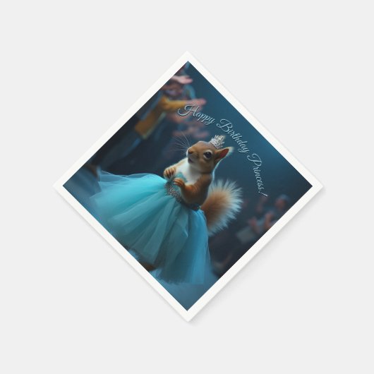 De Prinses Eekhoorn Servet (Hoek)