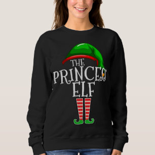 De prinses Elf Matching Family Kerstcadeau Trui