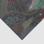 “De prinses en de draak” door Elenore Abbott Tissuepapier (Detail)