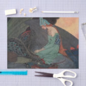 “De prinses en de draak” door Elenore Abbott Tissuepapier (Craft)