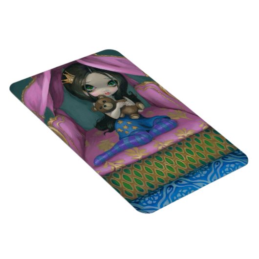 "De prinses en de erwt" Flex Magnet Magneet (Rechterzijde)