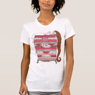 De prinses en de erwt t-shirt