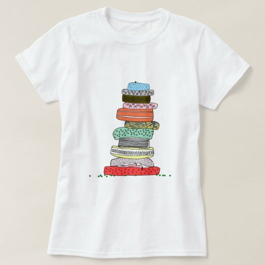 De prinses en de erwt t-shirt (Design voorkant)