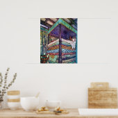 De prinses en de erwt van Edmund Dulac Poster (Keuken)