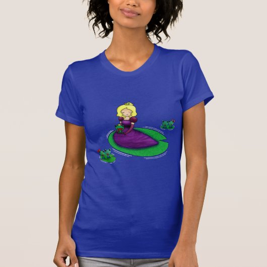 De prinses en de kikker? t-shirt (Voorkant)