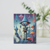 De prinses en de Pauper Ken Gage Fantasy Briefkaart (Staand voorkant)