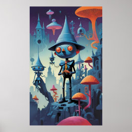 De prinses en de Pauper Ken Gage Fantasy Poster