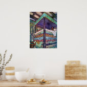 De prinses en de Pea Edmund Dulac Fine Art Poster (Keuken)