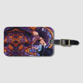 De prinses en de raaf bagagelabel (Voorkant (horizontaal))