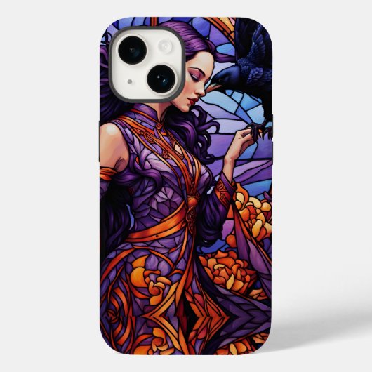 De prinses en de raaf Case-Mate iPhone case (Achterkant)