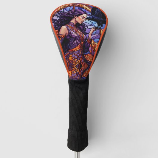 De prinses en de raaf golfheadcover (Voorkant)