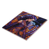 De prinses en de raaf tegeltje (Zijkant)