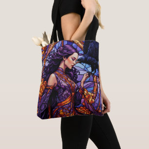 De prinses en de raaf tote bag