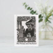 De prinses en de Robot, Briefkaart (Staand voorkant)