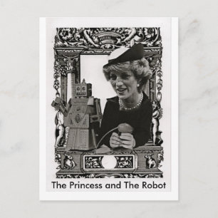 De prinses en de Robot, Briefkaart