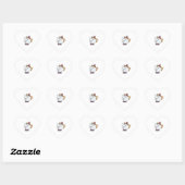 De Prinses en het Beest Hart Sticker (Vel)