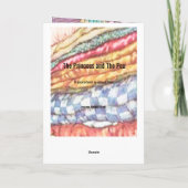 De prinses en het Wenskaart van de erwt #2 Kaart (Achterkant)