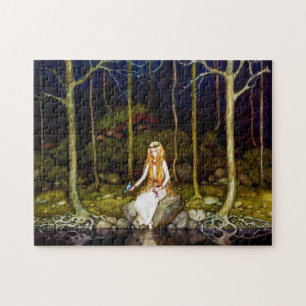 De prinses in het bos legpuzzel