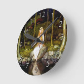 De prinses in het bos ronde klok (Hoek)