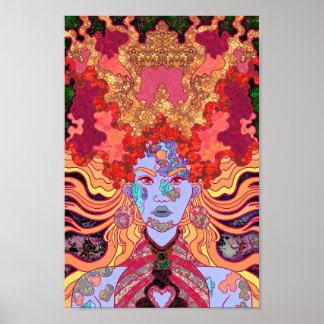 De Prinses in het Rood Poster