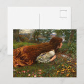 De prinses uit school van Edward Robert Hughes Briefkaart (Voorkant / Achterkant)