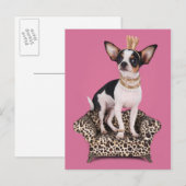 De Prinses van Chihuahua Briefkaart (Voorkant / Achterkant)