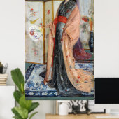 De prinses van de deelstaat Porcelain Poster (Thuiskantoor)
