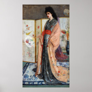 De prinses van de deelstaat Porcelain Poster