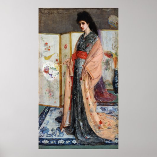 De prinses van de deelstaat Porcelain Poster (Voorkant)
