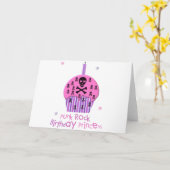 De Prinses van de Verjaardag van het punk rock Kaart (Gele Bloem)