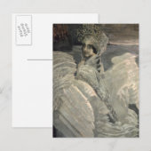 De prinses van de Zwaan, 1900 Briefkaart (Voorkant / Achterkant)