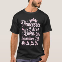 De prinsessen worden geboren op 7 december, de gel