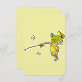 De prinskikker bedankkaart (Voorkant / Achterkant)