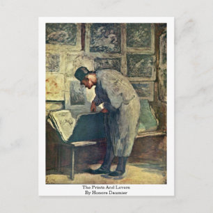 De Prints en overzichten van Honore Daumier Briefkaart