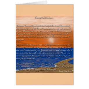 De Prints van de voet in Zand