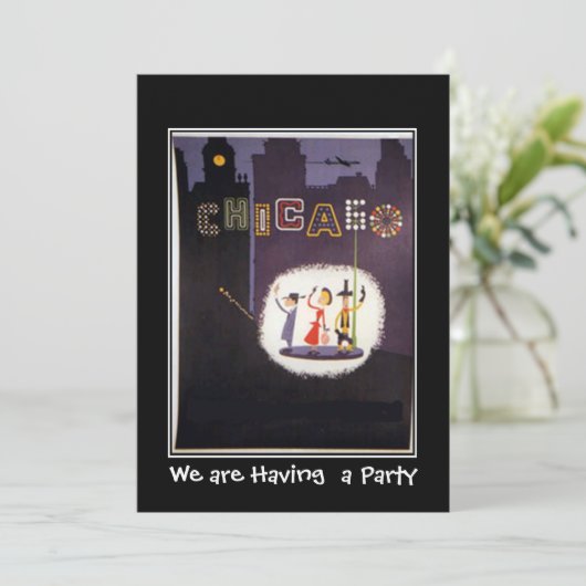 De Privé Uitnodiging van Chicago (Staand voorkant)