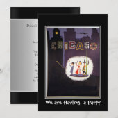 De Privé Uitnodiging van Chicago (Voorkant / Achterkant)