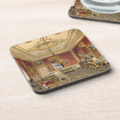 De privé-Zitkamer van de koningin, Windsor Castle, Onderzetter (Linkerzijde)