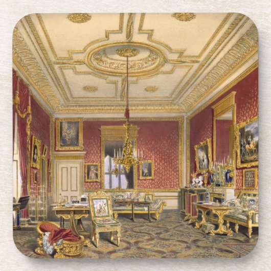 De privé-Zitkamer van de koningin, Windsor Castle, Onderzetter (Voorkant)